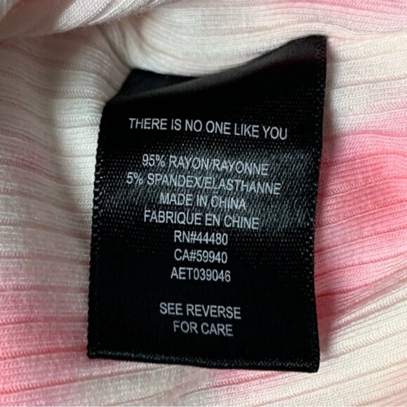 Afrm Tie-Dye Side Ruching Ribbed Racerback Tank Top - Picture 11 of 11